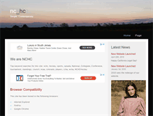 Tablet Screenshot of nchc.com